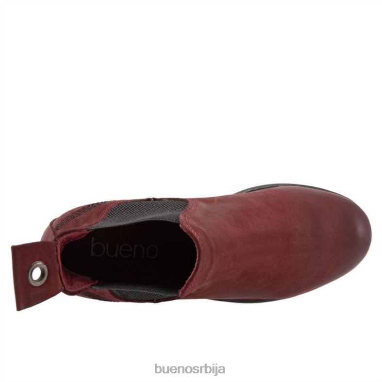 Жене Bueno Footwear лет чизме тамноцрвени нубук TN66252