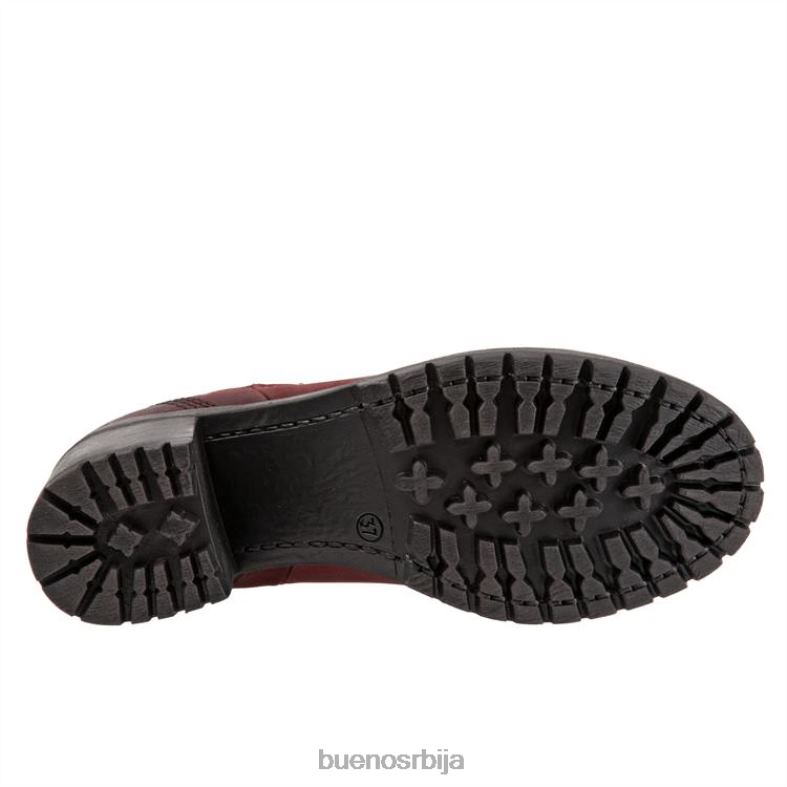 Жене Bueno Footwear лет чизме тамноцрвени нубук TN66252