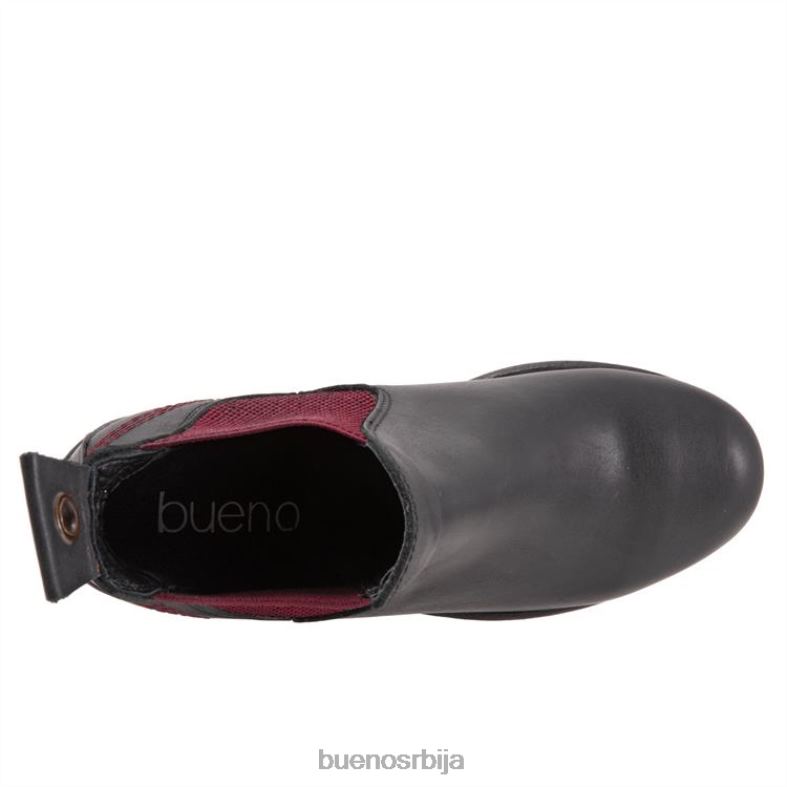 Жене Bueno Footwear лет чизме црни бордо TN66253