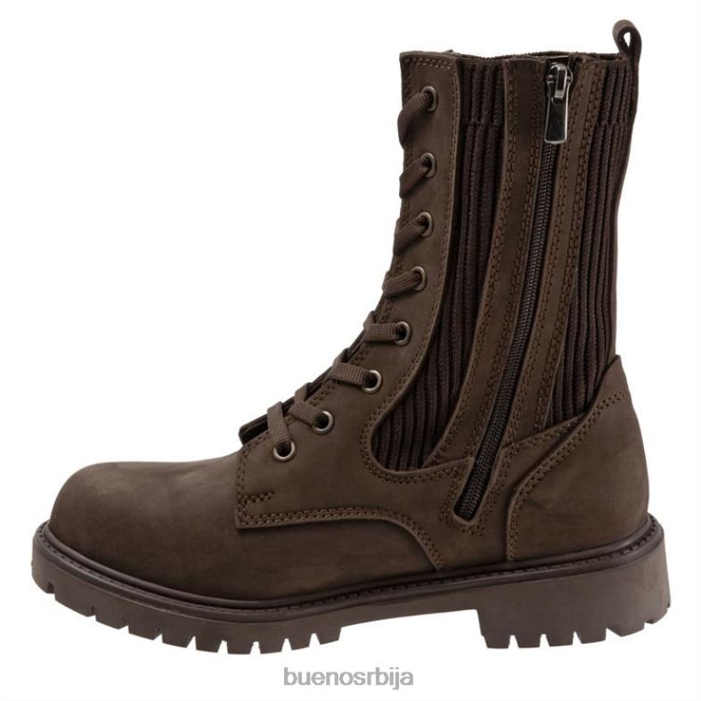 Жене Bueno Footwear стелла чизме браон нубук TN66263