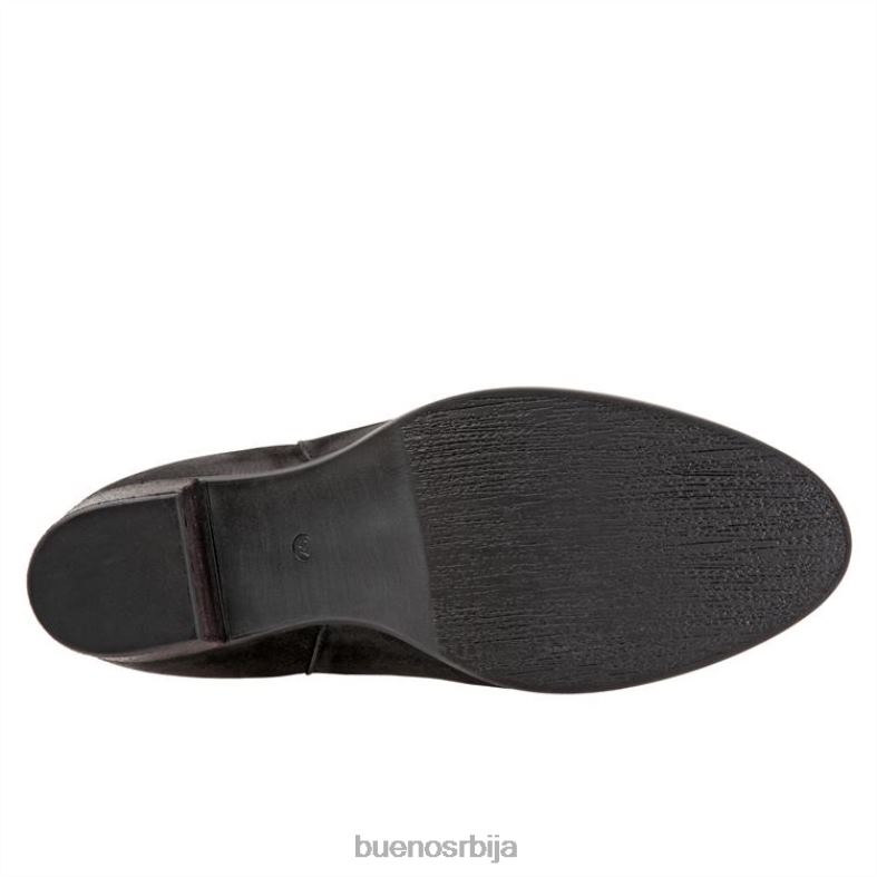 Жене Bueno Footwear вати чизме црни нубук црвен TN66291
